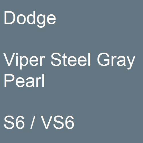 Dodge, Viper Steel Gray Pearl, S6 / VS6.